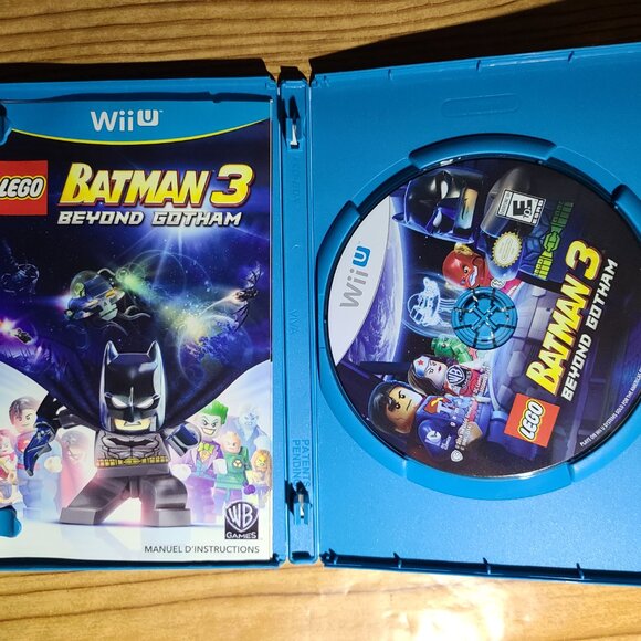 Lego Batman 3 Beyond Batman Nintendo Wii U Game (CIB) - Picture 2 of 5
